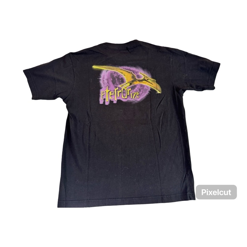 Bossini Jurassic Park III 3 Sky Raider Black‎ Graphic T-Shirt Mens Small
